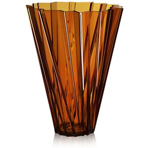 KARTELL vase SHANGHAI (Ambre - PMMA transparent)