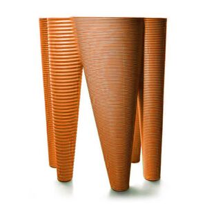 SERRALUNGA vase THE VASES (Orange - LLDPE)