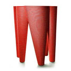 SERRALUNGA vase THE VASES (Rouge - LLDPE) - Publicité