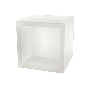 SLIDE element modulaire lumineux OPEN CUBE (73 cm - Polyethylene)