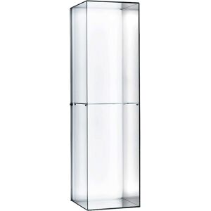 GLAS ITALIA vitrines suspendues HEIGH-HO (HEI01R avec étagère - cristal transparent extralight)