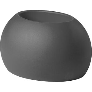 SLIDE vase BLOS POT (Gris éléphant - Polyéthylène)