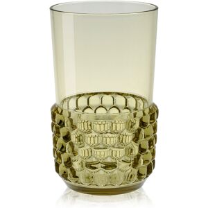 KARTELL set de 4 verres JELLIES FAMILY (H 15 cm / Vert - PMMA)