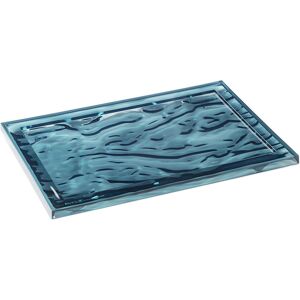 KARTELL plateau DUNE (46 x 32 cm Bleu E4 - Technopolymère thermoplastique coloré dans la masse)