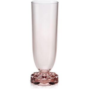 KARTELL set de 4 verres flutes JELLIES (Rose - Technopolymère thermoplastique transparent)