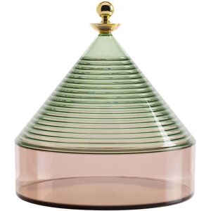 KARTELL récipient TRULLO (vert sauge / rose - techno-polymères termoplastique)