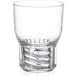 KARTELL set de 4 verres TRAMA (H 11 cm / Cristal - Technopolymère thermoplastique transparent)