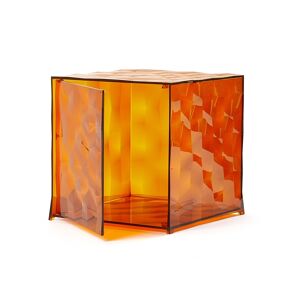 KARTELL cube OPTIC (Ambre avec porte - Polycarbonate transparent)