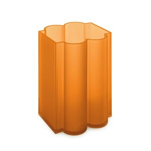 KARTELL vase OKRA H 24 cm (Orange - PMMA recyclé)