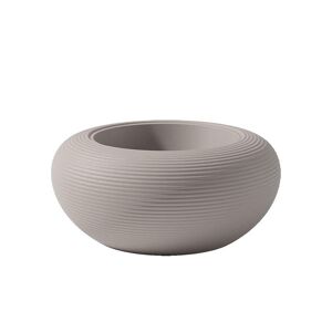 QEEBOO vase pour l'extérieur NAMI (Dove grey - Polyéthylène) - Publicité