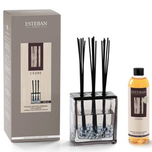 esteban - Classique Cedre Bouquet parfume triptyque et sa recharge 1 unite