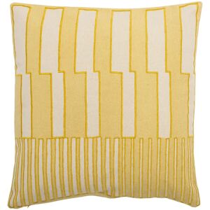 Bloomingville Coussin Cowes 40x40 cm Yellow - Publicité