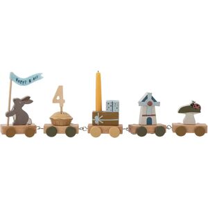 Train anniversaire Alfi 39 cm Marron