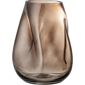 Bloomingville Vase en verre Bloomingville 26 cm Marron - Publicité