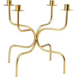 Bougeoir candelabra quartet Laiton