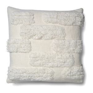 Housse de coussin Bricks 50x50 cm Blanc