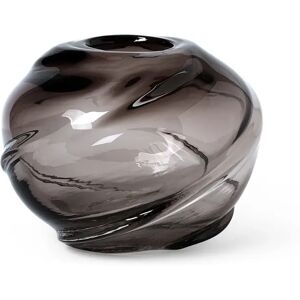 Vase rond Water Swirl Ø21 cm Smoked Grey