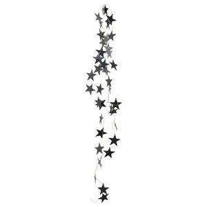 Guirlande Star 2,5 m Noir