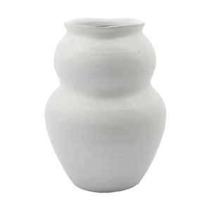 House Doctor Vase Juno 22 cm Blanc - Publicité