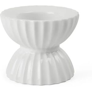 Bougeoir pour bougie chauffe-plat Ø8 cm Lyngby Tura Blanc