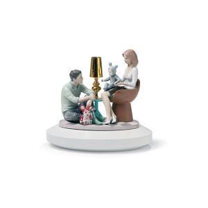 LLADRO Objet insolite & décoratif - THE FAMILY PORTRAIT Porcelaine L 34cm x H 35cm