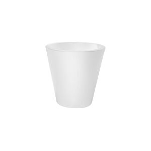 Vase - NEWPOT Blanc LLDPE  Polyéthylène, linéaire à basse densité Diam 50cm x H 50cm,  Capactié 40 l