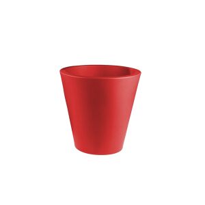 Vase - NEWPOT LLDPE  Polyéthylène, linéaire à basse densité Rouge Diam 50cm x H 50cm,  Capactié 40 l