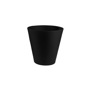 Vase - NEWPOT LLDPE  Polyéthylène, linéaire à basse densité Noir Diam 50cm x H 50cm,  Capactié 40 l