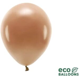 Party Deco Lot de 100 ballons de baudruche Biodegradable Chocolat