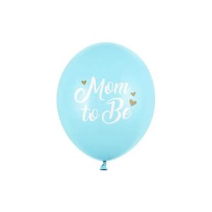 PARTY DECO "Lot de 6 Ballons""Mum To Be"" Bleu - 30cm" - Publicité
