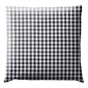 Stores-et-Rideaux.com Coussin Vichy Anthracite