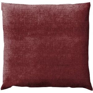 Stores-et-Rideaux.com Coussin Velours Chine Bordeaux