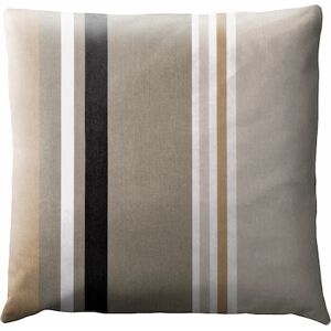 Stores-et-Rideaux.com Coussin Rayures Itxassou Taupe