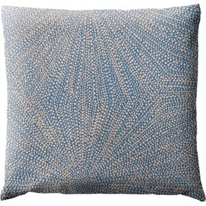 Stores-et-Rideaux.com Coussin Geometrique Dent de lion Bleu Paon