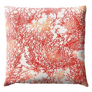 Stores-et-Rideaux.com Coussin Mer Caledonie Rouge