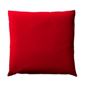 Stores-et-Rideaux.com Coussin Uni Rouge Cerise