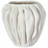 Vase en faïence blanc 13 cm Swanky-Panky - Anissa Kermiche