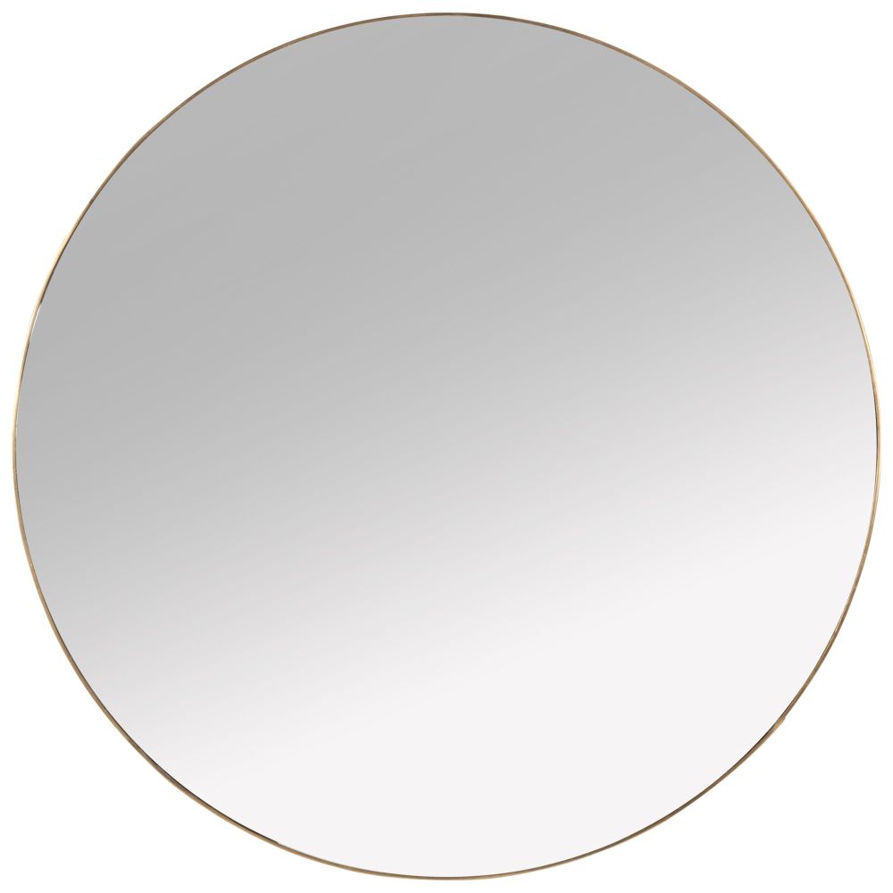Maisons du Monde Miroir en métal doré D70