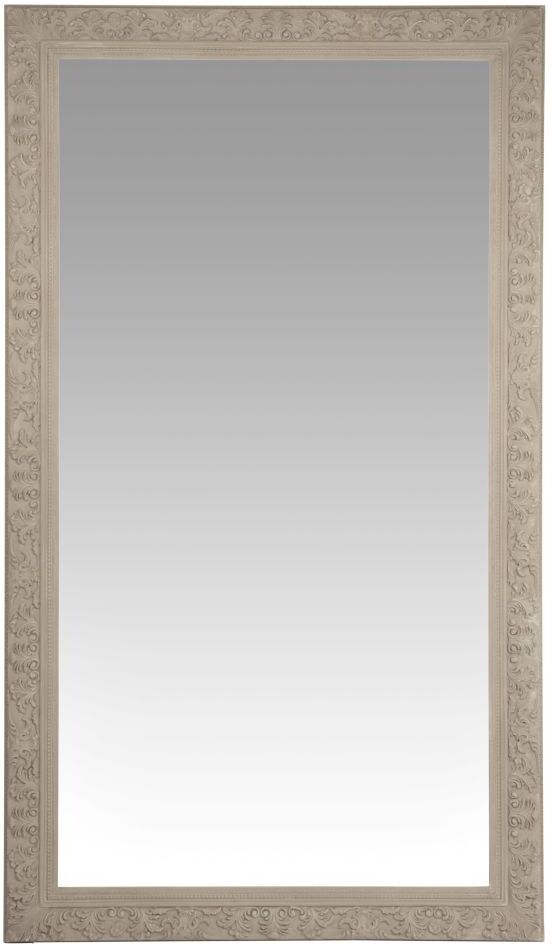 Maisons du Monde Miroir sculpté beige 120x210