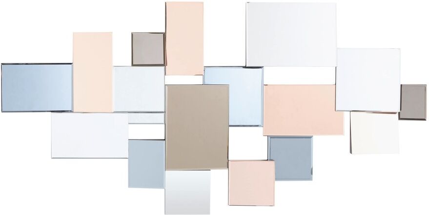 Maisons du Monde Miroirs en verre fumé et cuivré 140x71