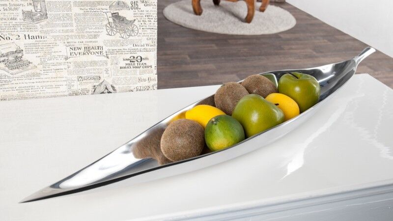 gdegdesign Coupe à fruits design aluminium poli - Iole