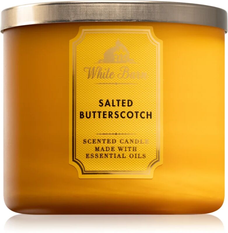 Bath & Body Works Salted Butterscotch scented candle 411 g