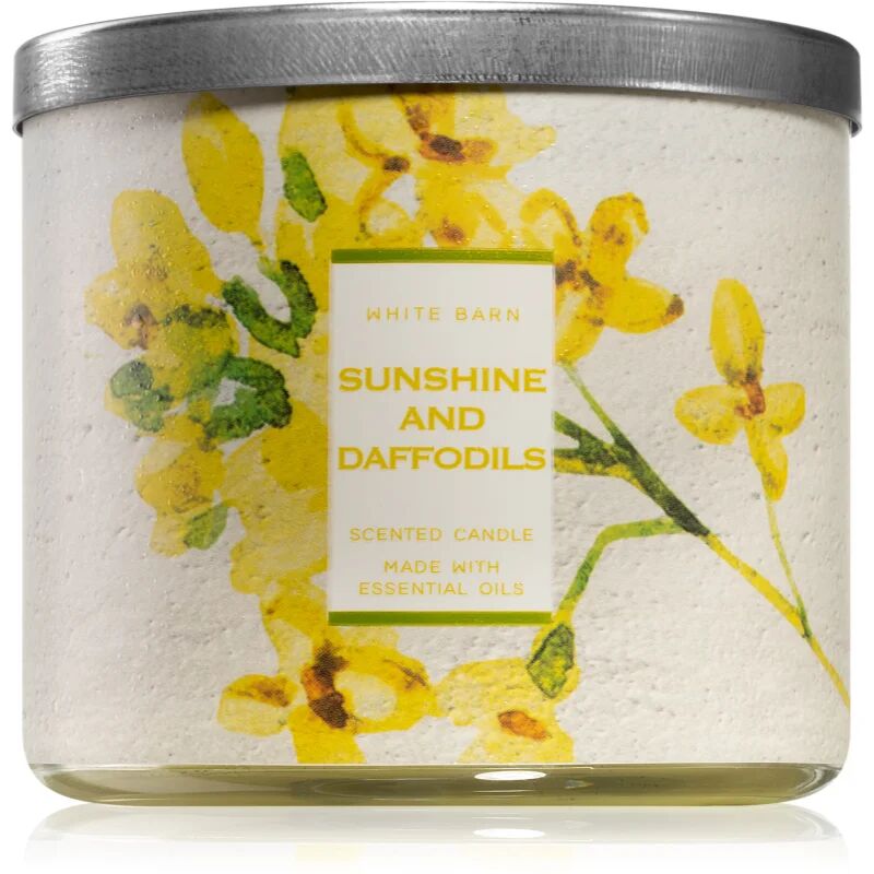 Bath & Body Works Sunshine and Daffodils scented candle