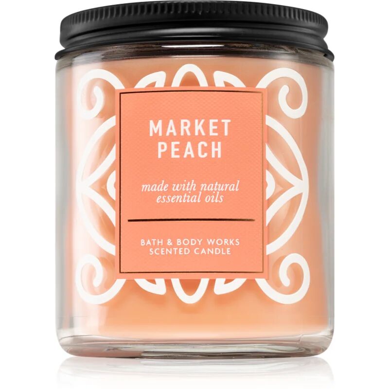 Bath & Body Works Market Peach scented candle 198 g