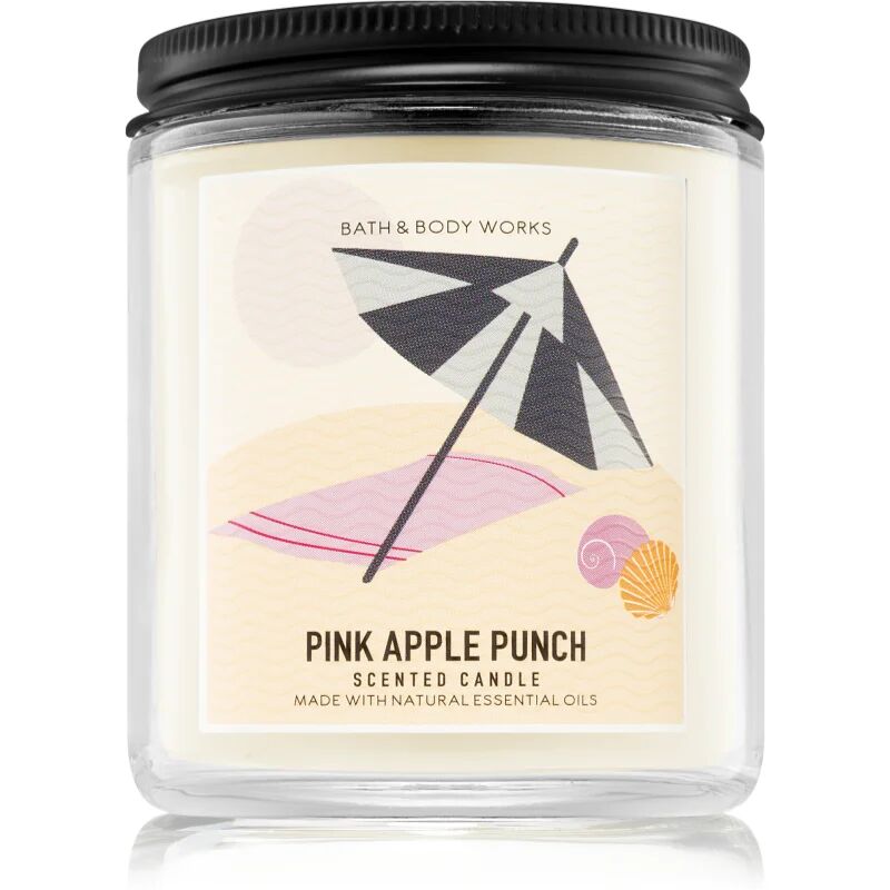 Bath & Body Works Pink Apple Punch scented candle 198 g
