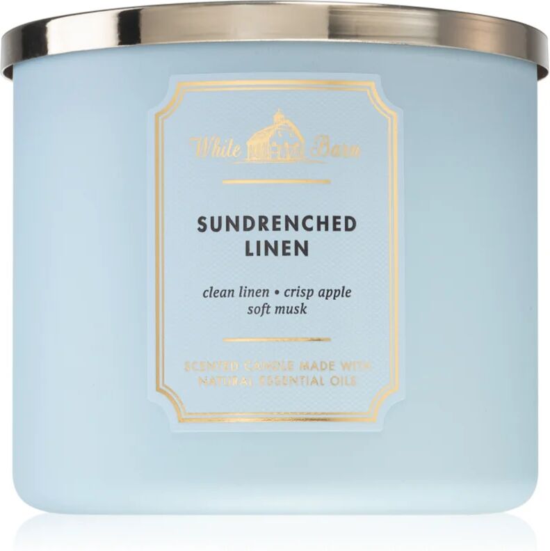 Bath & Body Works Sundrenched Linen scented candle 411 g