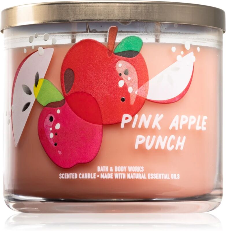 Bath & Body Works Pink Apple Punch scented candle 411 g