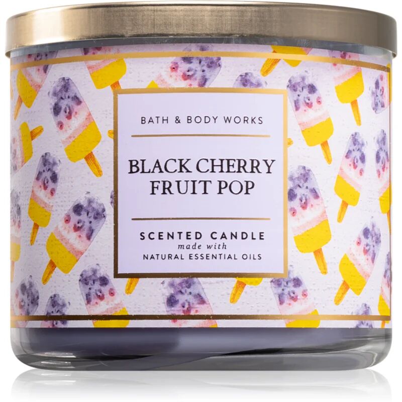 Bath & Body Works Black Cherry Fruit Pop scented candle 411 g