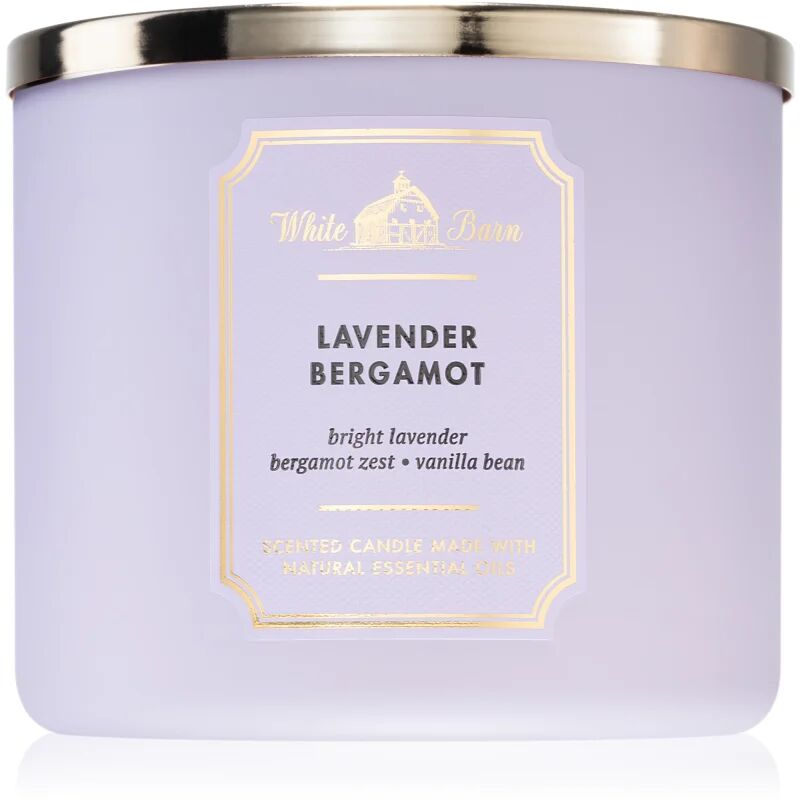 Bath & Body Works Lavender Bergamot scented candle 411 g