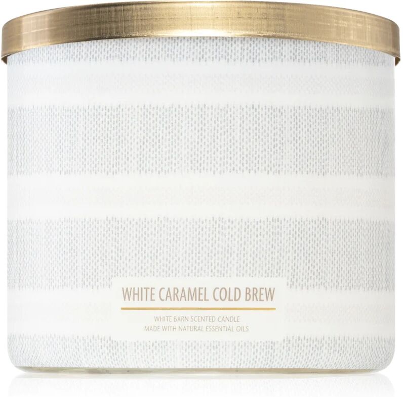 Bath & Body Works White Caramel Cold Brew scented candle 411 g